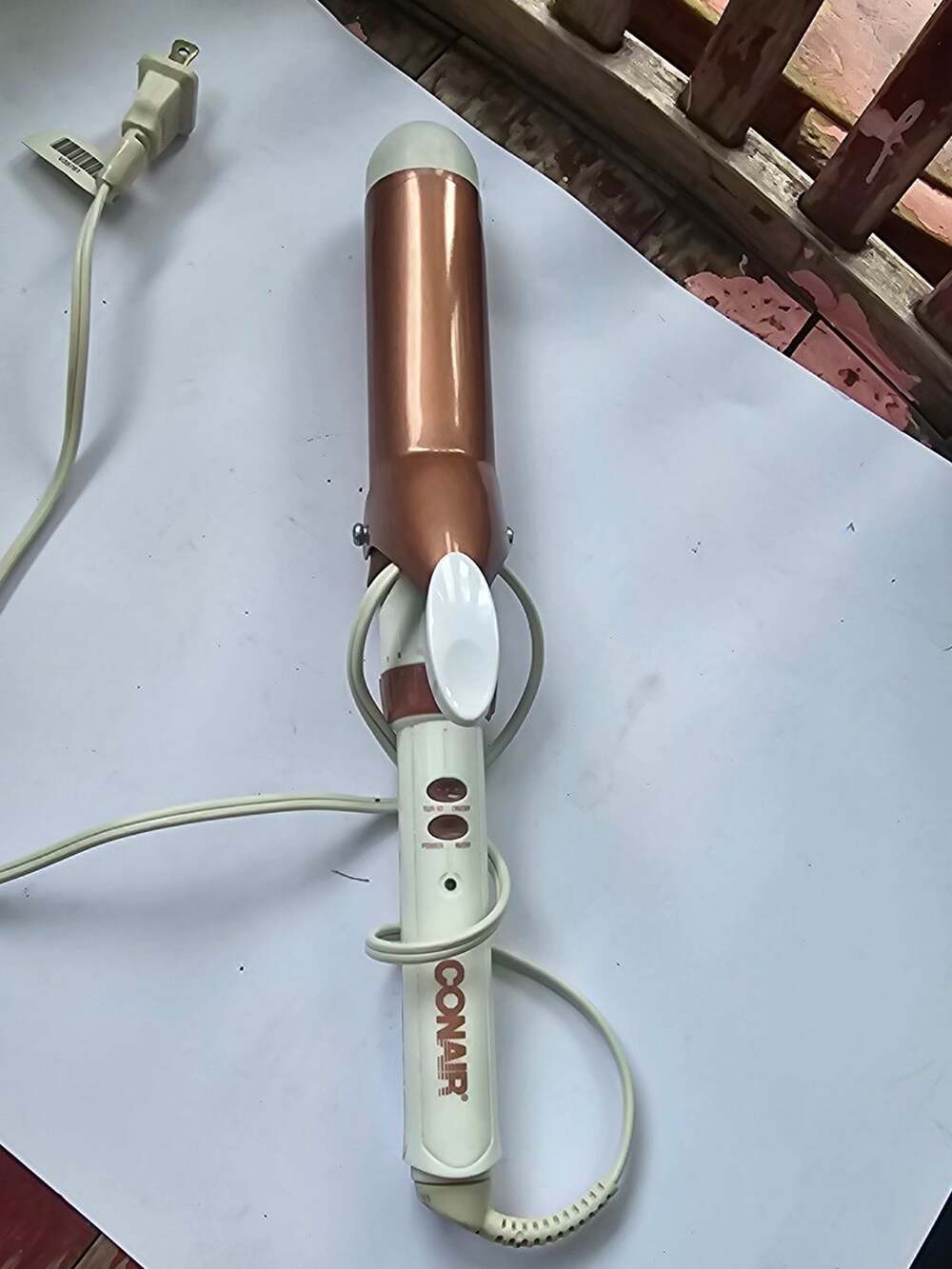 Conair Rose Gold Double Ceramic Curling Iron